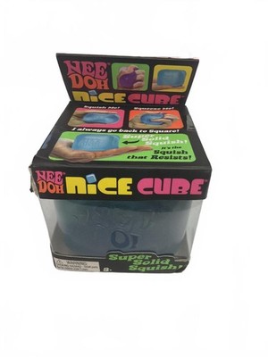NeeDoh Nice Cube Super Solid Squishy Stress Toy