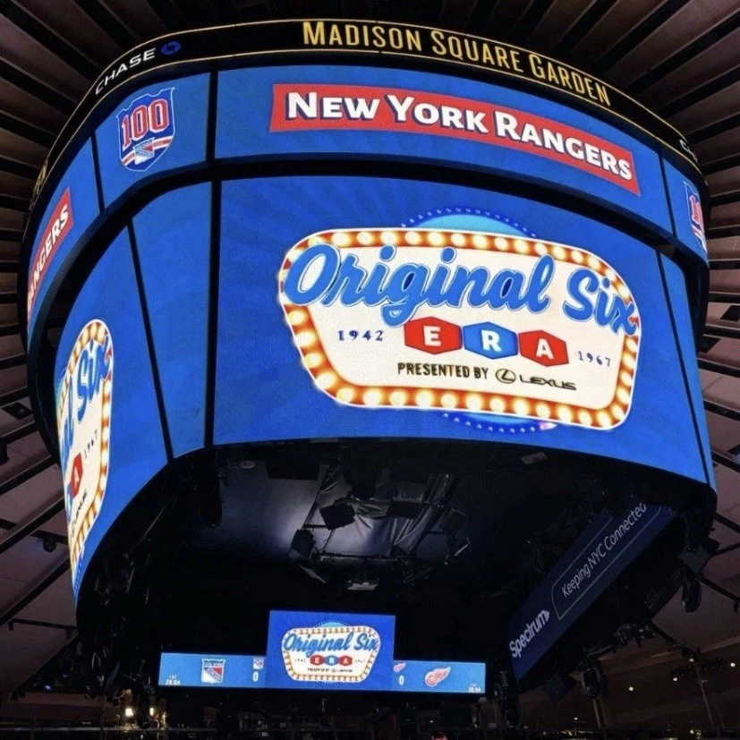 New York Rangers 100th Year Anniversary Poster & Original Six Era Ticket Set - Image 3 of 3