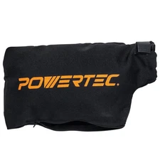 POWERTEC Miter Saw Dust Collector Bag for 10" & 12" Saws - 2-1/2" Dust Port