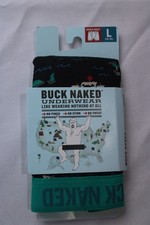 Duluth Trading Co Men's Buck Naked Pattern Boxer Briefs DH3 Pirates Large NWT