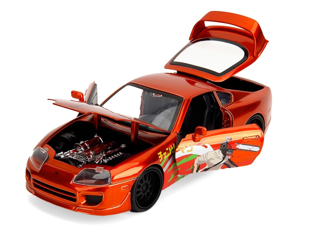 1995 TOYOTA SUPRA & CHAINSAW MAN FIGURE 