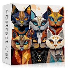 1000 Piece Puzzle Cat Jigsaw Puzzles For Adul...
