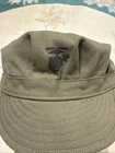 MARINE CORPS STYLE UTILITY HAT U.S.M.C MILITARY WW2 FIELD GREEN CAP SIZE Large