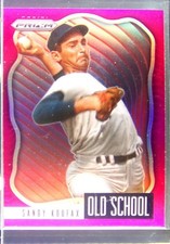 2021 Prizm Sandy Koufax #OS-7 Dodgers Old School Pink Prizm