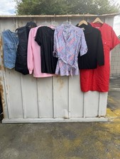 Vtg 70s 80s Vintage Clothing Lot Wholesale Resale Reseller  s Lot Of Blouses Tops