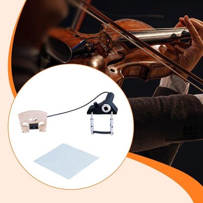 Portable Piezo Violin Pickup Contact Microphone Pickup Adjusting Placement Parts