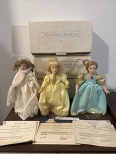 Vintage Storybook Dolls Lot of 3 In Boxes! Super Cute! Nice Display!
