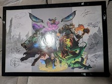 Listing image for Critical Role Vox Machina 2016 Ep 50 C1 Signed Poster 36x24