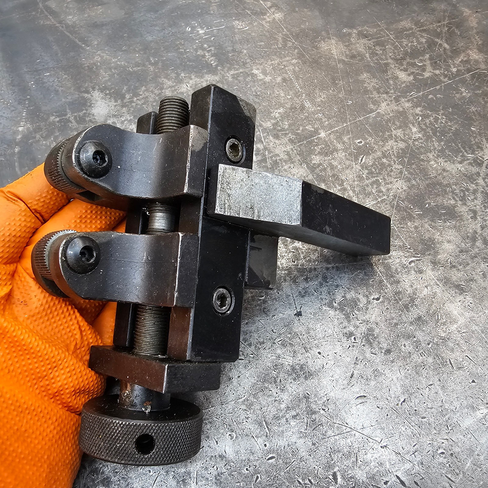 Aloris AT19 AT-19 Adjustable Lathe Knurl Knurling Tool 3/4" Square Shank