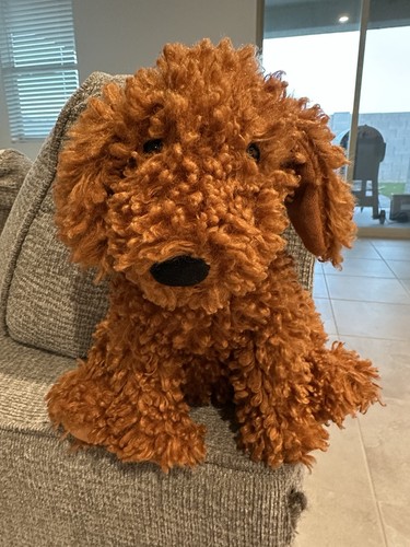 Jellycat Cooper Doodle Dog Plush Labradoodle 9" With Tags Authentic