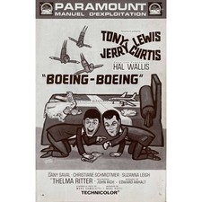 BOEING BOEING Pressbook 4p - 9x12 in. - 1965 - John Rich, Tony Curtis, Jerry Lew