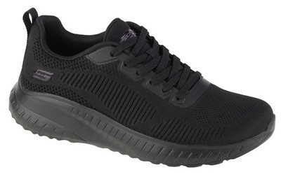 Sneaker Damen, Skechers Bobs Squad Chaos - Face Off, Schwarz