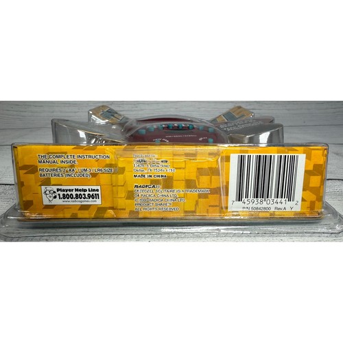 Radica Freecell Solitaire HandheldElectronic Game 8019 New Sealed2000 Vintage - Picture 3 of 3