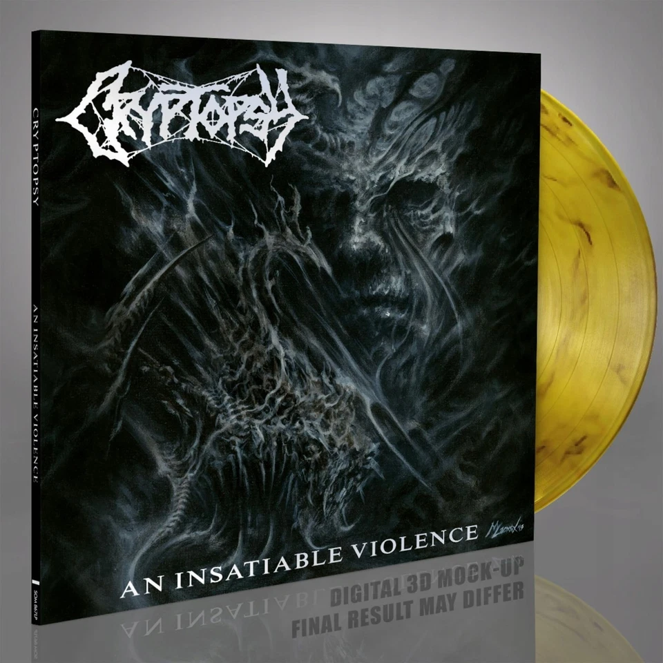 Cryptopsy An Insatiable Violence (Vinyl) 12" Album Coloured Vinyl - Image 2 of 2