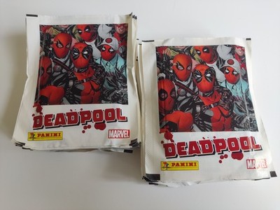 Panini Marvel Deadpool 2024 Sticker & Cards, 50 volle Tüten, rar !!!