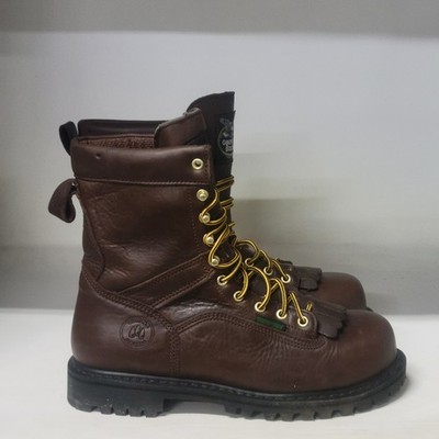 Georgia Boot Steel Toe Boot Brown Mens Size 9M