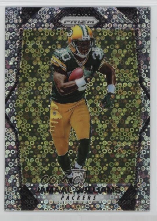 2017 Panini Prizm Rookies Disco Prizm Jamaal Williams #237 10j2