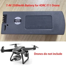 Original 7.4V 2500mAh Battery Spare Battery for 4DRC F11 Drone Quadcopter