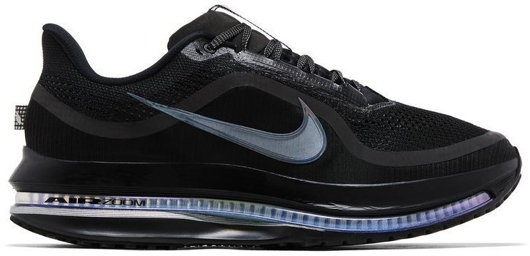 Size 7.5 - Nike Pegasus Premium Black Metallic Silver for sale