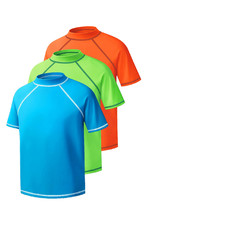 Bigant 3 Pack Boys Rash Guard Short Sleeve Upf 50 Sun Protection Swim Shirt