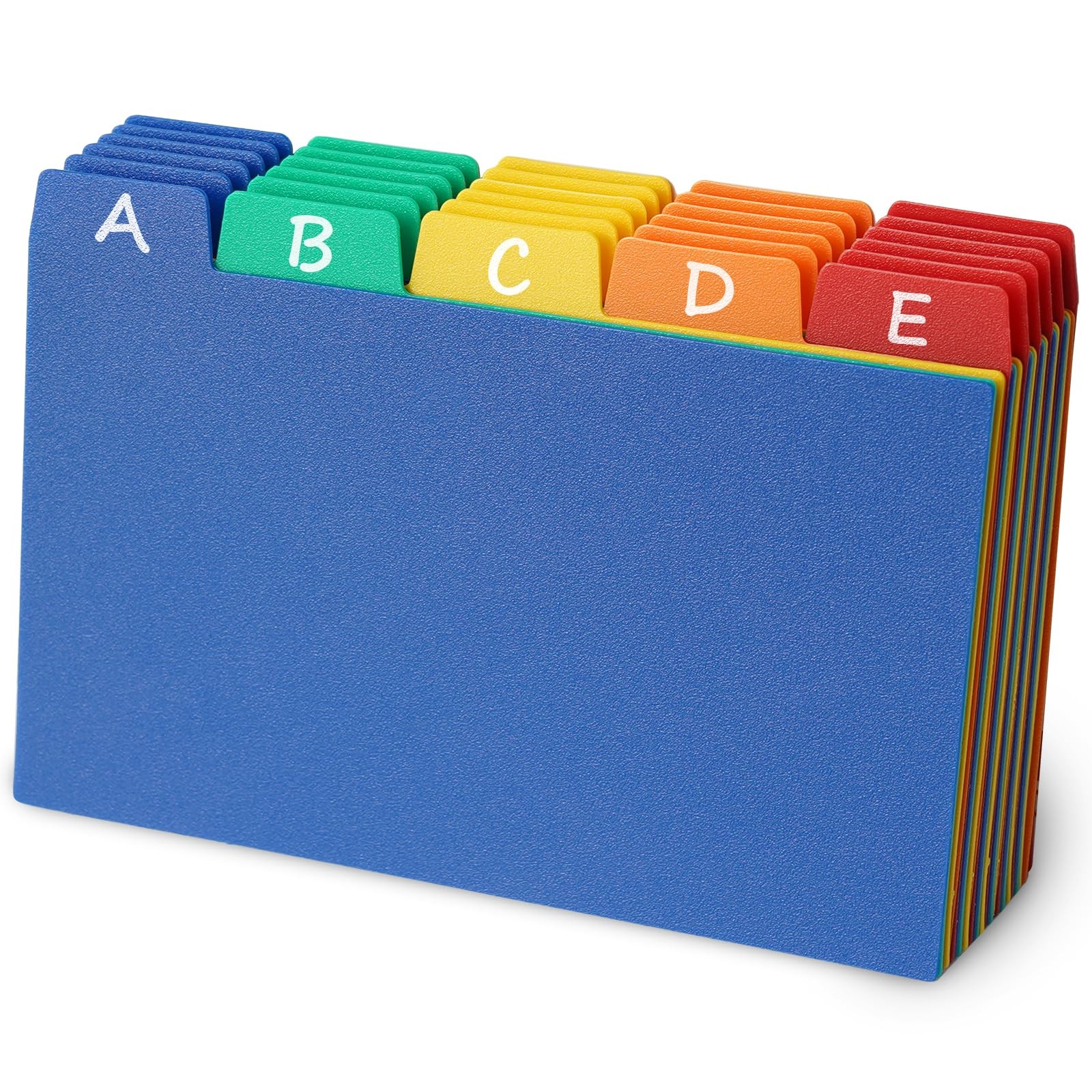 Olivo 3x5 Index Card Dividers Tabs, Plastic A-Z 3" x 5", (30 Count)