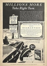 Vintage 1937 Eveready PRESTONE Anti-Freeze Orig Print Ad Art 14x21cm MMM