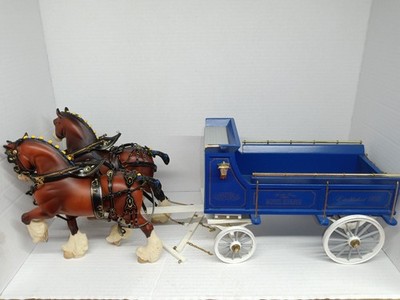 Breyer Delivery Wagon With Team of Clydesdale Horses READ!