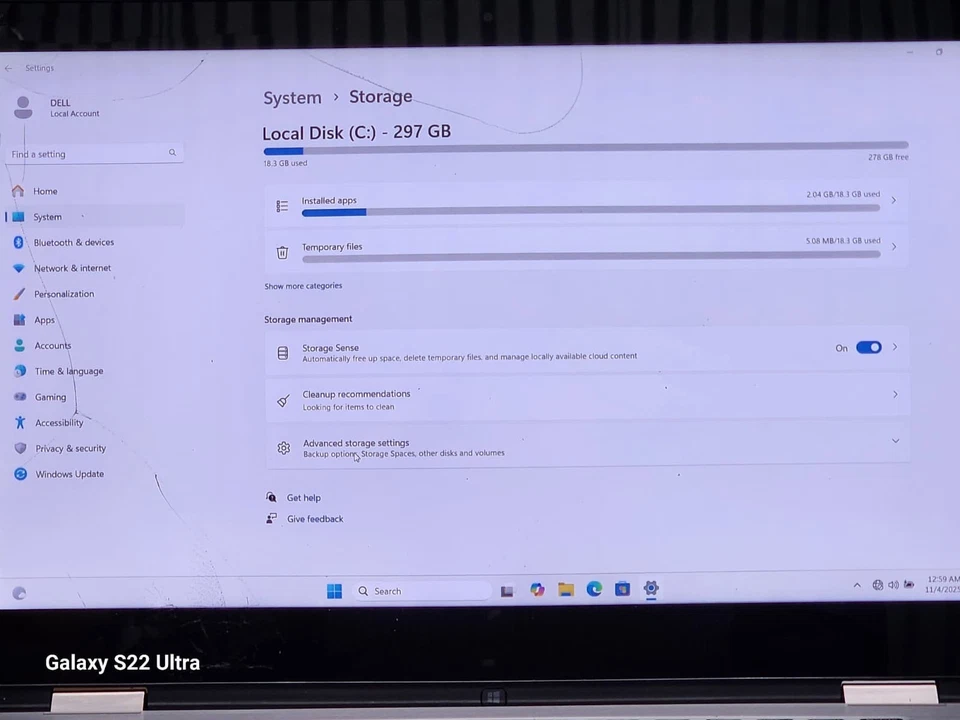 DELL INSPIRON 7558 15.6'' PANTALLA TÁCTIL RAM 8GB HDD 320GB i7 5ta GENERACIÓN 100% BATERÍA Foto 3 de 4