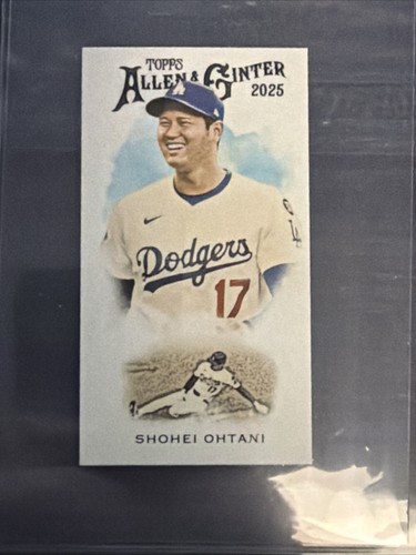 2025 Topps Allen & Ginter - Shohei Ohtani 1889 SSP Mini #N222-1 Dodgers N22
