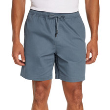 Gap Men's Pull On Shorts Size Small Blue Elasticized waistband Pockets