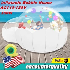 Inflatable Bubble House Clear Tent Balloons Camping Stargazing Tent Cold-proof