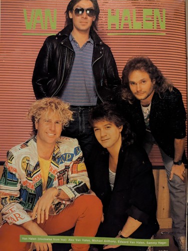 Hit Parader Magazine May 1986 Van Halen, Vinnie Vincent, WASP, Metallica, Motley - Picture 14 of 24