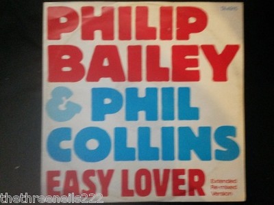 VINYL 12'' SINGLE - EASY LOVER - PHILIP BAILEY & PHIL COLLINS - TA4915