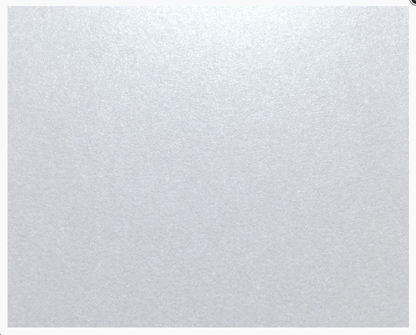 50 x Carte A4 Perle Blanche Glace Nacrée Scintillante 300 g/m² ~ Double face