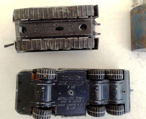70's Matchbox Battle Kings K-104 King Tiger Tank & Artillery Truck K116 - RARE - Picture 4 of 4