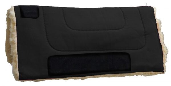 SADDKE PAD 32" x 32" Kodel Fleece Bottom Heavy Canvas Top Suede Wear Leathers