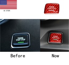 Red Engine Start Stop Button Cover Trim Sticker Badge For Chevrolet Camaro 2016 Red Engine Start Stop Button Cover Trim Sticker Badge For Chevrolet Camaro 2016
