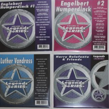 Legend Karaoke Cdg 4 Disc Engelbert Humperdinck,Luther Vandross,Harry Belafonte