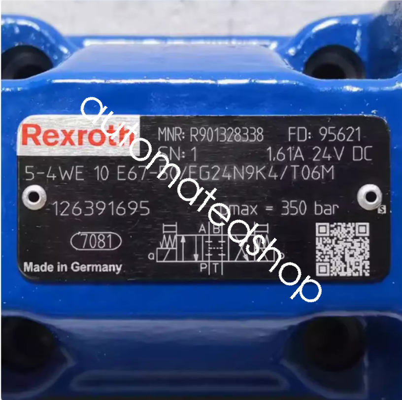 REXROTH R901328338 5-4WE10E67-50/EG24N9K4/T06M Valve new via FedEx or DHL