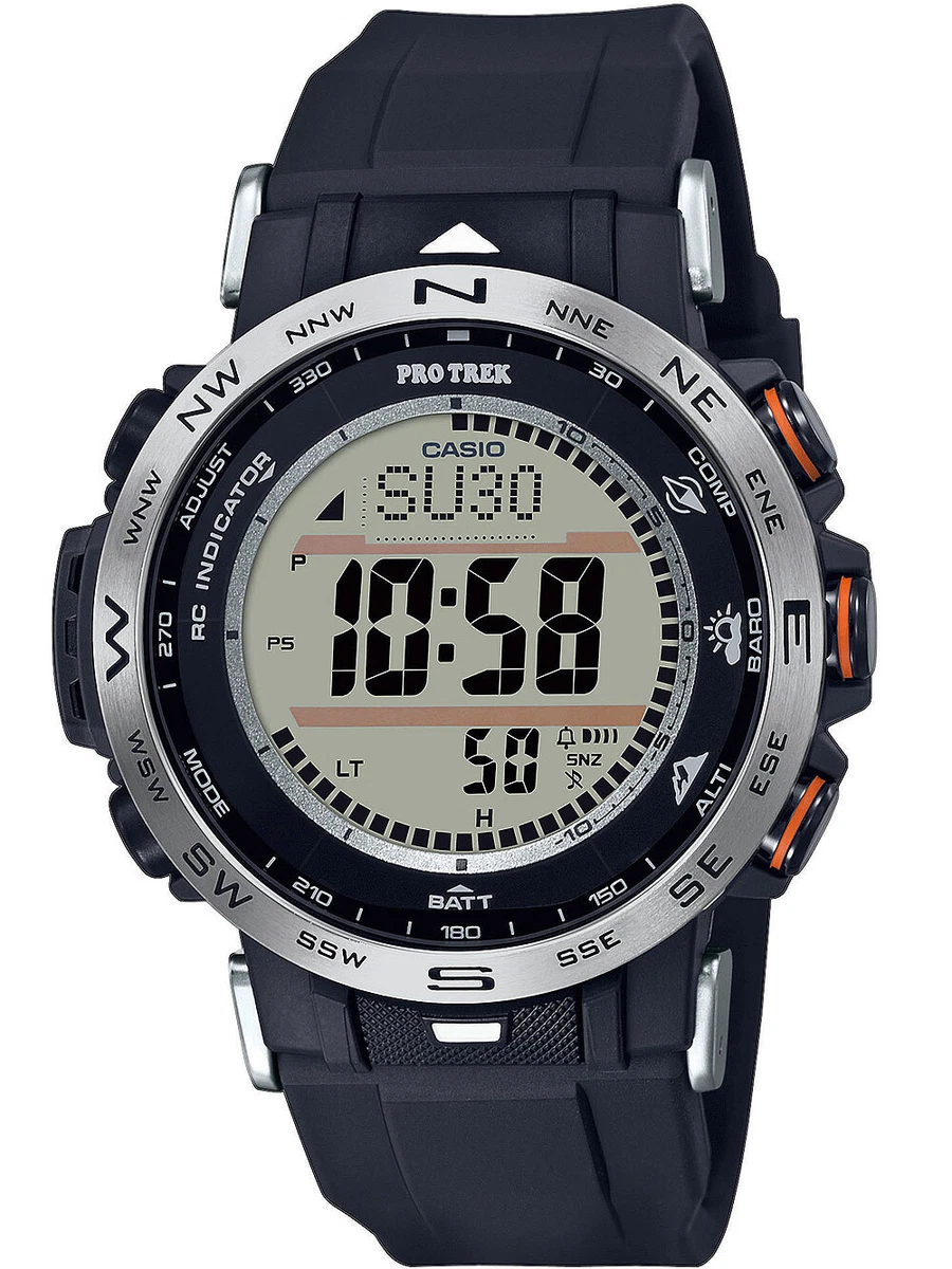 Casio men's solar online pro trek watch