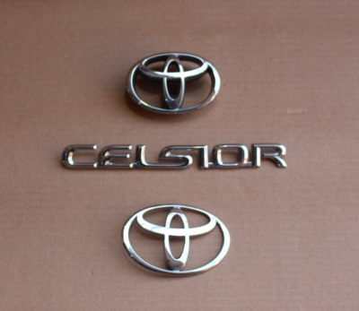 Toyota Celsior UCF20 21 Chrome Celsior Badges , Lexus Ls400 98-00