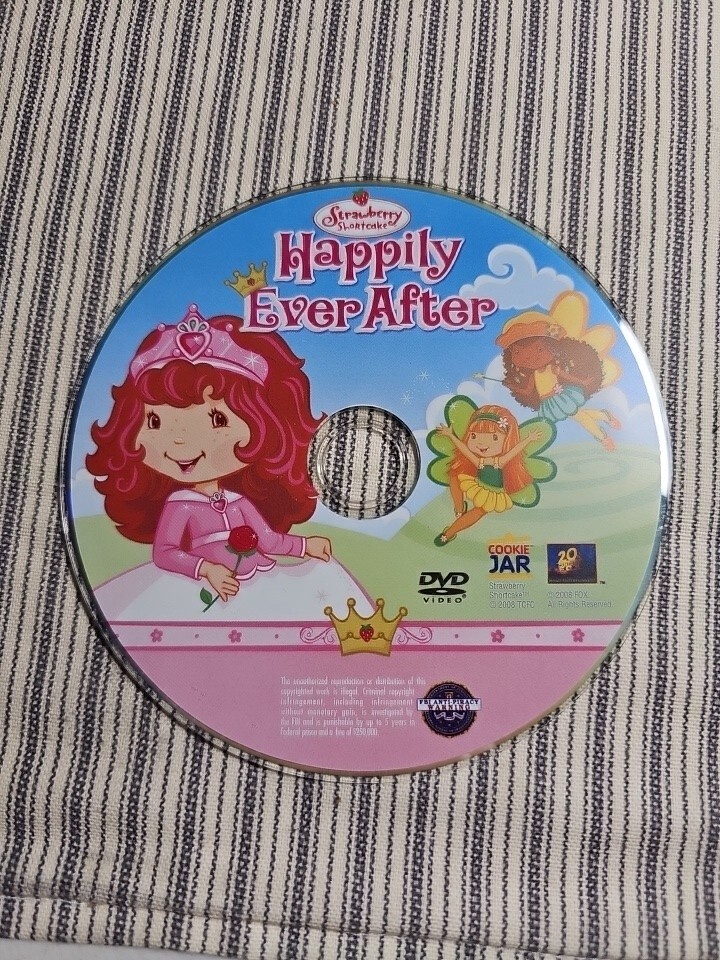 Strawberry Shortcake - Happily Ever After (DVD, 2009) DISC ONLY