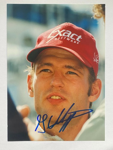 Jos Verstappen - Formel 1 - original Autogramm - Größe 18 x 12 cm