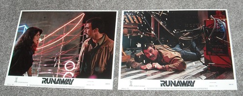 RUNAWAY 1984 COMPLETE MOVIE LOBBY CARD SET 1 - 8 TOM SELLECK KISS GENE SIMMONS - Bild 5 von 6