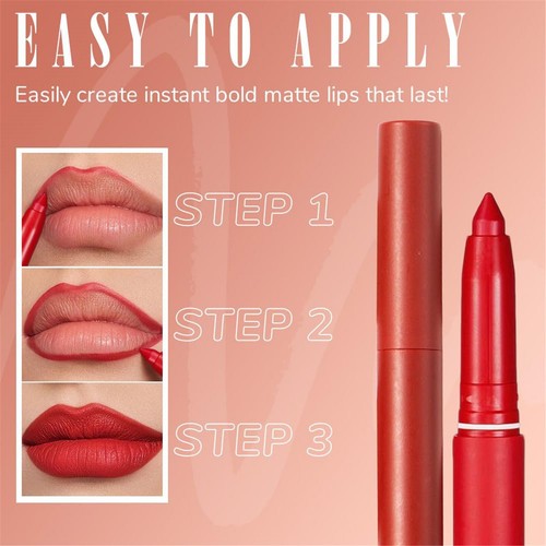 Sharpenable Lipstick Pencil Lip Line Precise Tips Lip Crayon Lip Gloss - Picture 6 of 10