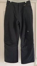 Slalom Women's Black Ski/Snowboard Pants Insulated, Sz XL NWT  80 