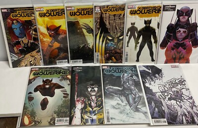 X Deaths of Wolverine Marvel Comics issues 1-4 with  variants 2022 10 Issue Lot