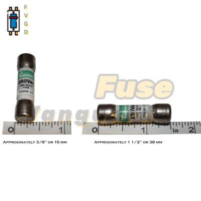 25a Fuse Bussmann Fnm-25 25A 250Vac Fuse - Fen Industrial 25 Amp Fuse - Foto 5