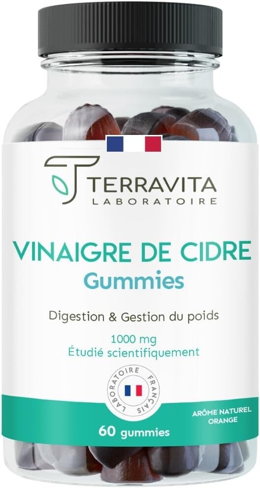 Gummies MOROSIL et Vinaigre de Cidre minceur cure de 60 bonbons pour la digestion