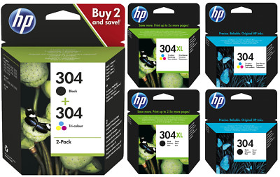 Original HP 304 304XL Tinte Patronen Druckerpatronen Multipack DeskJet Envy